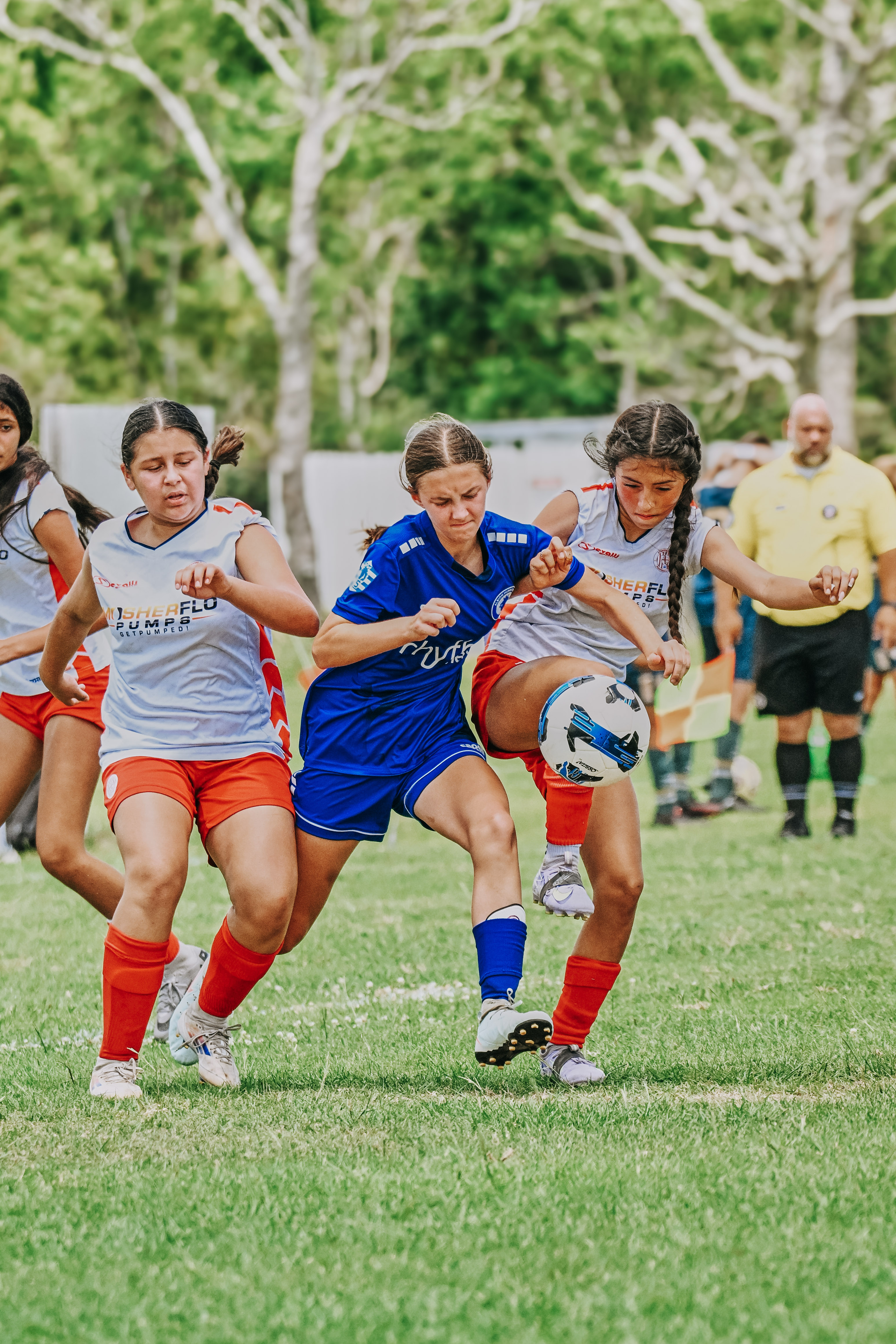 Girls soccer action sports photography Austin Texas