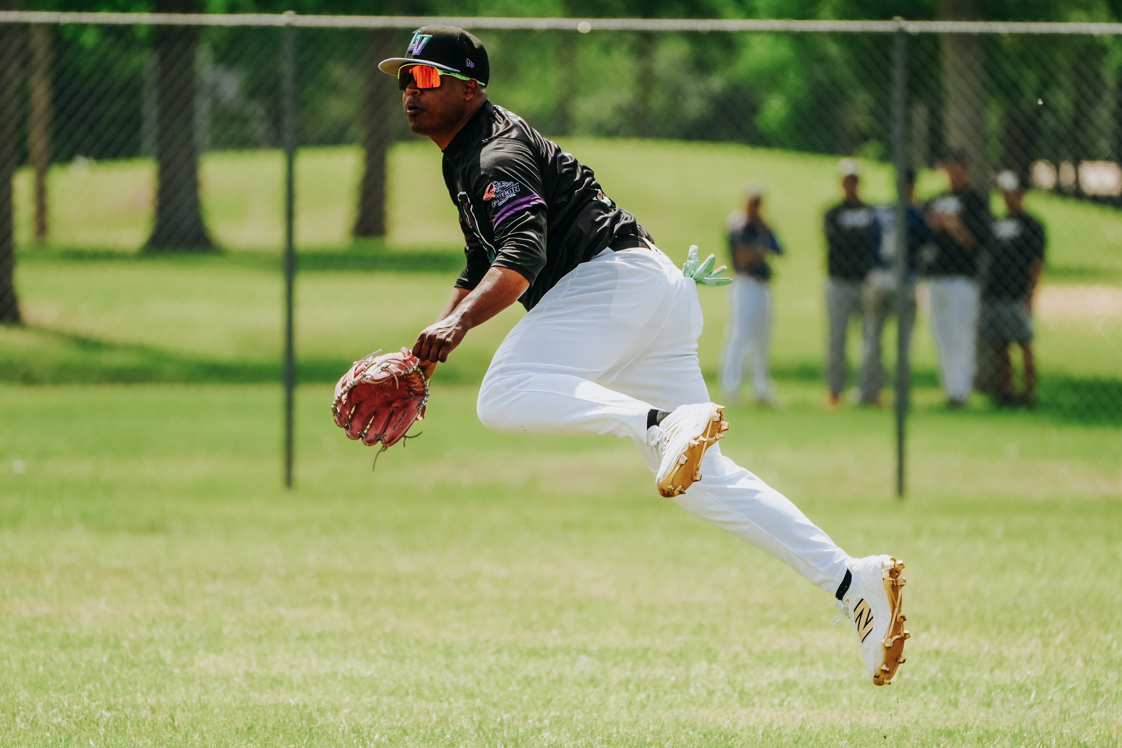 Baseball action sports photography